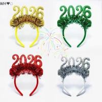 ราคา TX ที่คาดผม2026วันปีใหม่1 4ชิ้น ที่คาดศีรษะตัวเลขคริสต์มาสที่คาดผมเลื่อมแวววาวห่วงรัดผมสำหรับงานเลี้ยงวันส่งท้ายปีเก่าอุปกรณ์งานเลี้ยง (25328622805)
