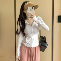 ราคา MOJO เสื้อกันแดดผู้หญิง เสื้อแขนยาวกันแดด มีฮู้ด ยืดหยุ่นและเข้ารูปสวยงาม พร้อมส่ง (24919525080)