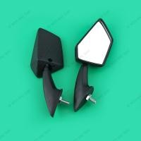 ราคา กระจก ninja nmax กระจกติดชิวหน้า กระจก pcx ราคาต่อคู่ ดำ เคฟล่า เลือกได้ (24816011431)