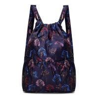 ราคา Elephant Print Foldable Bag Light Weight Womens Drawstring Travel Backpack Large Capacity Handbag Mothers Waterproof Shopping Handbag (23440089910)