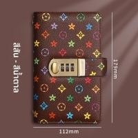 ราคา สมุดบันทึกเงินสด 2025 แบบใหม่ สมุดบันทึกเงินสดความจุขนาดใหญ่พร้อมล็อครหัสผ่าน สมุดบันทึกธนบัตร สมุดบันทึกเหรียญเงิน (24530158828)