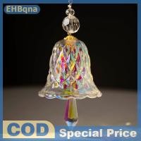 ราคา Hot Sale EHBqna กระดิ่งลมคริสตัลแบบแขวนลำโพงเสียงดนตรีลมระฆังแก้วปริซึมสีรุ้งที่ทำจี้ตกแต่งรถหน้าต่างสวน (25143501500)