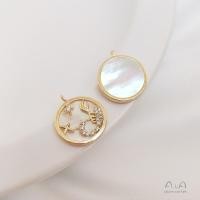 ราคา ตัวเรือนทองแดงหุ้มทองแท้14K 12ราศีสัญลักษณ์จี้สร้อยคอเปลือกหอยเพทายฝังเล็กๆสร้อยคอจิวเวลรี่ไฮเอนด์ (20951606721)
