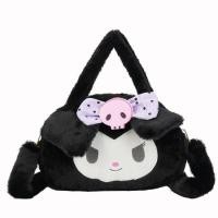 ราคา กระเป๋าผู้หญิงทรงมินิ 3 in 1 กระเป๋าสะพายไหล่สะพายข้างแบบลำลอง กระเป๋าใส่โทรศัพท์มือถือ ผ้ากำมะหยี่สีดำ กระเป๋าสะพายไหล่แบบหนังสังเคราะห์ (25482062201)
