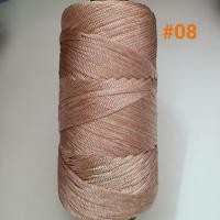 ราคา ถักกระเป๋าโครเชต์ ไหมถักรองเท้า กระเป๋า หมวก ไหมลินิน เส้นแบนนิ่ม ละมุ่น ขนาด 2 มิล น้ำหนัก 230 250 กรัม crochet กระเป๋าถัก หมวกถักโครเชต์ (24970618848)