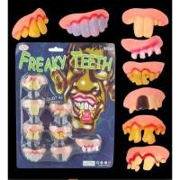 ราคา ฟันตลก ฟันปาร์ตี้ ฟันปลอม ฟันผี ฟันฮาโลวีน ฟัน พร็อพปาร์ตี้ พร็อพฮาโลวีน ฮาโลวีน Halloween Fancy Prop Freaky Teeth ฟันทำมาจากซิลิโคนนิ่ม สวมใส่ง่าย เหมาะสำหรับใส่ในปาร์ตี้ฮาโลวีน งานแฟนซีต่างๆ ช่วยเพ 