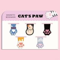 ราคา DUKEEN ชุดที่คั่นหนังสือแม่เหล็กลายแมวน่ารักที่คั่นหนังสือคลิปหน้าดีไซน์รูปการ์ตูนแมว A3043เครื่องเขียนของขวัญการอ่านที่ไม่เหมือนใคร (24941067364)