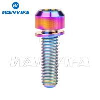 ราคา สลักเกลียวไทเทเนียม Wanyifa M6x16 18 20 25 30 35มม หัวหกเหลี่ยมลบมุมพร้อมสกรูและแหวนรองไม่หลุดสำหรับยึดจักรยานถนนจักรยานเสือภูเขาก้านดิสก์เบรกมือจับที่ยึด (24335551887)