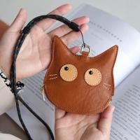 ราคา กระเป๋าสตางค์เหรียญห้อยคอสุดน่ารักสำหรับผู้หญิง กระเป๋าสตางค์สั้นลายการ์ตูนสัตว์แมว กระเป๋าสตางค์หนัง PU สำหรับเยาวชน (25075257973)