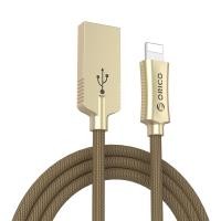 ราคา ORICO สังกะสีอัลลอยให้แสงสว่างเพื่อ USB สายสำหรับ iPhone ไอแพดไอพอดสายสายซิงค์ข้อมูลสายชาร์จ USB2 0 2 4A สำหรับอุปกรณ์ Apple 1เมตร (21187981722)