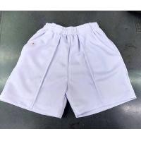 ราคา กางเกงวอร์มขาสั้น โรงงานมาเอง กางเกงออกกำลังกาย สี กรม ขาว ดำ (12415206877)