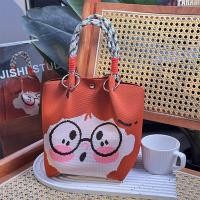 ราคา YOOXI กระเป๋าถักที่สไตล์ ถุงถัก ถุงถังเกาหลี กระเป๋ามือถักคาร์ตูน กระเป๋าไหล่ กระเป๋ามือ กระเป๋าวันหยุดผู้หญิง (24788824594)