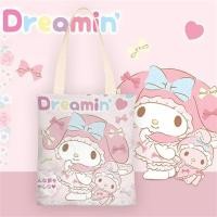 ราคา PIYU Fashion Tote Bag Cute Hello Kitty Tote Bag Japanese Trendy Sanrio Cartoon Tote Bag Large Capacity Canvas Tote Bag Multi Style Canvas Bag (23405164510)