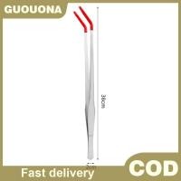 ราคา GUOUQNA สัตว์เลื้อยคลานสแตนเลสพร้อมปลายยางปากคีบให้อาหารปลาแหนบตู้ปลาเครื่องมือทำความสะอาดตู้ปลาอุปกรณ์เสริมสำหรับตู้งู (23844862181)