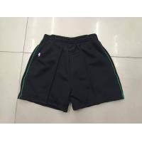 ราคา กางเกงวอร์มขาสั้น กางเกงพละสีดำกุ้นเขียว กระเป๋ามีซิบ ราคาโรงงาน (24638988771)