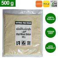 ราคา แป้งหมี่กึ่น แป้งหมี่กึ่ง แป้งโปรตีน แป้งกลูธีน เจ แป้งสาลี 500g Vital Wheat Gluten Flour 500g Protein Flour Whey Protein Wheat (3340136893)