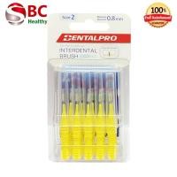 ราคา Dentalpro Interdental Brush แปรงซอกฟัน มี Size 123 แปรงทำความสะอาดซอกฟัน (24913239763)