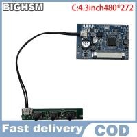 ราคา BIGHSM 4 3 5นิ้วจอแสดงผล LCD ชุดโมดูลบอร์ดคนขับมอนิเตอร์สำหรับรถยนต์ AV กรอบรูปดิจิตอลมัลติฟังก์ชั่น (24612749001)