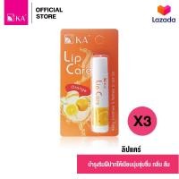 ราคา KA Lip Care กลิ่น Orange 3 ชิ้น เคเอ ลิปแคร์ กลิ่น ส้ม 3 ชิ้น (4196864957)