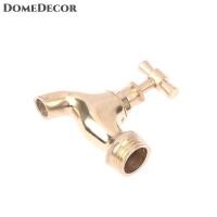 ราคา DomeDecor ก๊อกน้ำทองเหลืองที่ต้มช้าทองเหลืองทองเหลืองโบราณเกลียวตัวผู้ที่มีด้ามจับก๊อกน้ำก๊อกก๊อกก๊อก (23343870259)