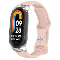 ราคา สายซิลิโคน เคสใสป้องกัน สายรัดข้อมือซิลิโคน Xiaomi Mi Band 9 มีหลายสีให้เลือก สายแบบสปอร์ต (24983046946)