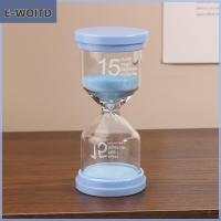 ราคา XUNYU3 นาฬิกาทรายสีสันสดใส1ชิ้น3 5 10 15 30นาทีของขวัญสำหรับเด็กนาฬิกาทรายจับเวลาทำจากแก้วสำหรับตกแต่งบ้านนาฬิกาทราย (24446668131)