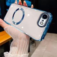 ราคา เคส Iphone 6 6S 6Plus 6S Plus Iphone 7 8 Plus 7 Plus Se3 Se2 2022ขอบสีทองกันชนโปร่งใสพร้อมตัวป้องกันตัวหน่วงการสั่นสะเทือนแหวนตัวดูดแม่เหล็ก Wstmcxq (23440107046)