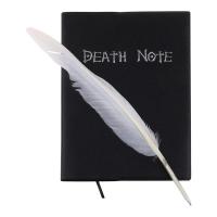 ราคา death note สมุดโน้ต เดธโน้ต ขนาด20 7 14 7CM พร้อมปากกาขนนก (24925336794)