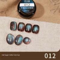 ราคา VARIVIDA Baoshiman ลูกปัดเล็บโปแลนด์ตาแมวเจลเล็บศิลปะชุดแฟลชกาวเล็บศิลปะสีฟ้าสีเขียว (25283739510)