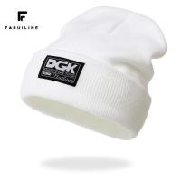 ราคา FARUILINE STORE หมวกไหมพรม ผู้ชาย ผู้หญิง หมวกสกี หมวกถักสวมหัว DGK หมวกบีนนี่ (23048330866)
