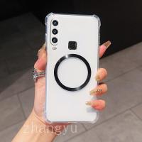 ราคา ปลอกสำหรับ Samsung A6 A8บวก2018 A9 2018 A9S A9 STAR PRO A920F A8 A9เคสโทรศัพท์ดาวแม่เหล็กใสสี่มุมกันกระแทกใหม่เคสนิ่ม (22319308637)