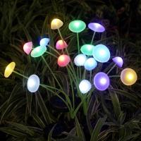 ราคา Kangle 50 off 3pcs ไฟตกแต่ง Solar LIght โคมไฟแมงกะพรุน โคมไฟเห็ด โคมไฟสวน โคมไฟสนาม โคมไฟถนน ไฟ LED (25041606383)