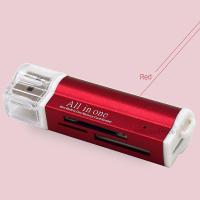 ราคา 4 in 1 USB 2 0 ความเร็วสูง Universal Micro USB Multi Memory Card Reader สำหรับ T Flash MMC TF M2 Memory Stick WS TH (24736986259)