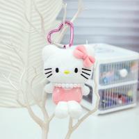 ราคา 1ชิ้น HELLO KITTY พวงกุญแจ ตุ๊กตาน่ารัก น้องคิตตี้ ห้อยกระเป๋า สุดคิ้ว พร้อมส่งในไทย (25014372506)