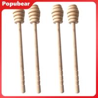 ราคา 2 4Pcs Wooden Honey Mixing Stirrer Reuse Honey Dipper Sticks Honey Comb Stick Honey Spoon Burr free Honey Stirring Tool for Honey Syrup Jam (25263837606)