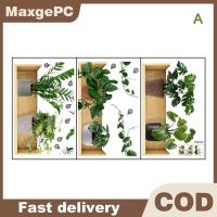 ราคา MaxgePC สติกเกอร์ติดผนังลายต้นไม้3ชิ้นลายกระถางต้นไม้รูปลอกติดผนังพื้นหลังตกแต่งผนังและตกแต่ง (23825692638)