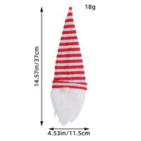 ราคา AILEBE Christmas Wine Bottle Cover Santa Claus Knitted Hat Wine Bottle Set Christmas Dinner Party Xmas Table Decor Merry Christmas (22988866041)