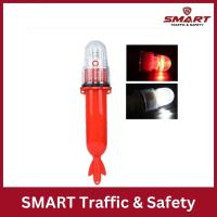 ราคา ทุ่นไฟกระพริบ แบบใส่ถ่าน2ก้อน ไฟแว๊บ รุ่นกระพริบไว ประหยัดไฟ ไฟกะพริบตอร์ปิโดกันน้ำใช้ในทะเลไฟสัญญาณลอยน้ำไฟ LED สัญญาณเตือนไฟกระพริบ 2 สี (23127874734)