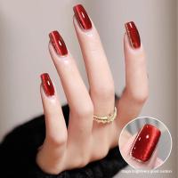 ราคา YTFSKFUI ยาทาเล็บเจล สีเจล แดง กระจกสีแดงกาวยาทาเล็บ ไวน์แดงยอดนิยมใหม่ สีทาเล็บเจล 10ml ANNIES (25226412875)