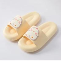 ราคา เช็คเอาท์ รองเท้าแตะแบบสวม ลายไก่อ้วน พื้นโซฟา สีพลาสเทล (23666290393)
