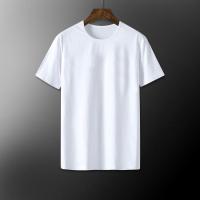 ราคา เสื้อยืดคอกลมแขนสั้น เสื้อยืดสีล้วน สีดำ สีขาว รุ่น 0019 (24659447318)