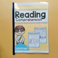 ราคา Worksheet Kindergarten Reading Comprehension Beginning Readder (21605659534)