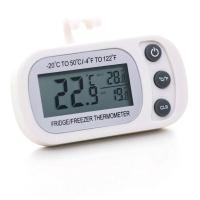 ราคา Digital Refrigerator Freezer Thermometer Max Min Record Function With Hook Household Kitchen Thermometer (24192398207)