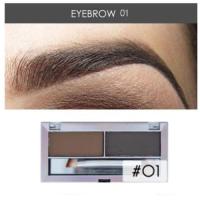 ราคา เขียนคิ้ว Nice Shop Eyebrow Powder ที่เขียนคิ้วฝุ่น Niceshop ตลับ 2 ช่อง เขียนคิ้วฝุ่นสองเฉดสี มาพร้อมพู่กันหัวตัด แปรงเบลน เขียนคิ้วฝุ่น Nice Shop กันน้ำ ย (4033338610)