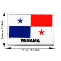 ราคา ตัดรีด ตัวรีดติดเสื้อ อาร์มปัก ติดเสื้อปัก ปักเสื้อ DIY ลาย ธงPanama สีน้ำเงิน มีบริการเก็บเงินปลายทาง (6438462914)