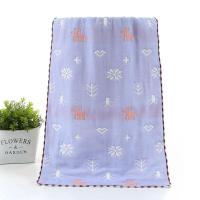 ราคา ผ้าเช็ดหน้าเด็ก ขนาด30 70ซม Cotton100 ผ้าเช็ดหน้าสาลู ทอ 6ชั้น (20432578055)