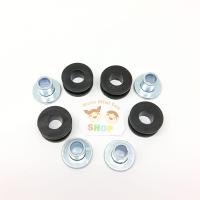 ราคา ลูกยางบังลมชาลี บูชรองบังลมชาลี บูช บังลมชาลี น๊อตบังลมชาลี ยางบังลมชาลี ลูกยาง ครบ 4 ชิ้น 4 รู ยังลม (23889078634)