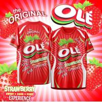 ราคา เสื้อกีฬา ลาย ลูกอม โอเล่ แขนสั้น แขนยาว (24528326084)