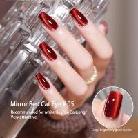 ราคา VARIVIDA ยาทาเล็บเจล สีเจล แดง กระจกสีแดงกาวยาทาเล็บ ไวน์แดงยอดนิยมใหม่ สีทาเล็บเจล 10ml ANNIES (24733646433)