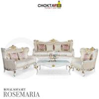 ราคา ชุดโซฟาหลุยส์ 4ชิ้น 3 2 1ที่นั่ง โต๊ะกลาง White Titanium Series รุ่น TSF LV SET ROSEMARIA Pick Collection (24539096055)